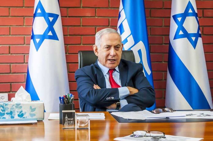 Tel,Aviv,,Israel.,August,14,,2019.,Prime,Minister,Of,Israel