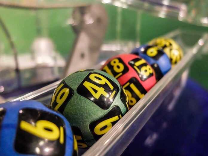 Bucharest,,Romania,,31,January,2016:,Image,Of,Lottery,Balls,During