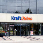 Kraft Heinz office entrance with closed sign