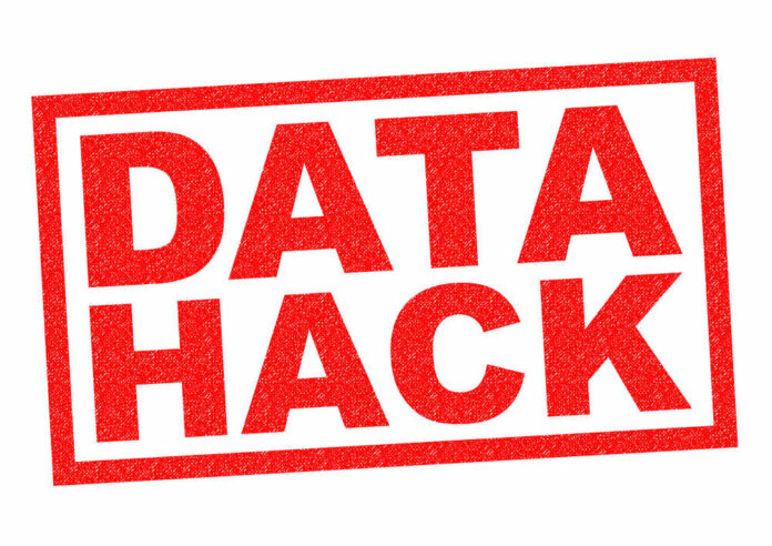 Red text saying Data Hack