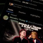 Twitter post featuring Donald Trump and Elon Musk.