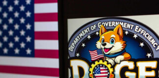 Logo of Department of Government Efficiency DOGE