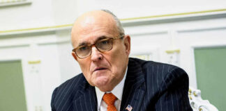 Rudy Giuliani in a suit