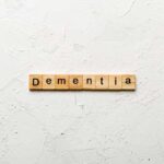 Beloved GOP Senator’s Shocking Dementia Announcement Wooden letter tiles spelling the word 'Dementia' on a textured white background
