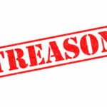 U.S. Navy Traitor Sold Military Secrets — Gets Prison Red stamp with the word TREASON prominently displayed