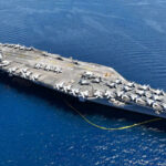 TRUMP Orders Carrier Strike Force to New Location U.S. Aircraft Carrier