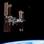 Health Emergency FORCING Space Station Evacuation International Space Station orbiting above Earth