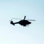 VIDEO: Police Helicopter Crashes; Active Shooter; 2 Dead Silhouette of a helicopter flying against a light sky