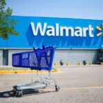 Walmart’s Debacle: 50,000 Recalled Shopping cart in a Walmart parking lot.