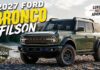 Luxury Bronco? Filson Twist Stuns Purists 2027 Ford Bronco Filson First Look Luxury Meets Off Road
