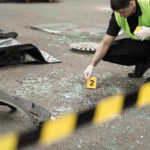 6 Dead – Mass Shooting Sparks Motive Mystery (VIDEO) Police investigating crime scene with evidence marker and body bag.