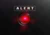 Midnight Hit Takes Out A Gang Kingpin Red alert light against black background, text ALERT.
