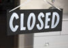 Retail Bloodbath Begins: THESE 175 Stores Axed A black sign with the word 'CLOSED' painted in white letters