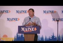 Logger vs. Collins: Senate Shock 'Thank you Maine!' | Troy Jackson speaks after winning Democratic nominee for US Senate in Maine