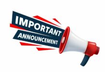 Glass In Bread? Walmart Panic Brews A megaphone with the text 'IMPORTANT ANNOUNCEMENT' in bold letters