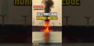 US Bombs Iranian Missile Launchers on Island Guarding Strait of Hormuz