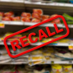 RECALL Alert Hits Walmart Shoppers Recall notice over grocery store shelves.