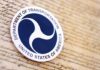 Airfare Math Trick? DOT Opens Door Department of Transportation logo on a historical document background