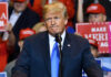 Probe Fizzles? Trump’s Top Enforcer Walks Donald Trump at a rally with supporters.