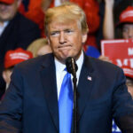 Probe Fizzles? Trump’s Top Enforcer Walks Donald Trump at a rally with supporters.