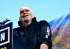Dems Turn On Fetterman? John Fetterman speaking at podium.