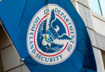 Threats Surge – 40% Spike U.S. Department of Homeland Security flag.