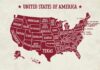 Shock Rebrand: State Scrapped? Map of the United States with state names labeled